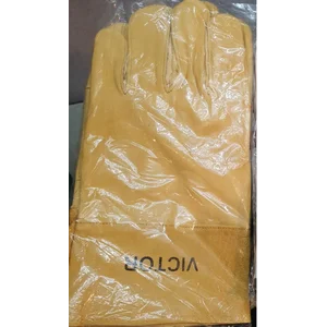 Victor Brand Yellow Safety Gloves