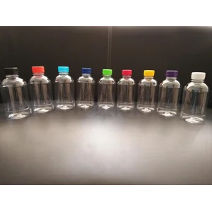 BOTOL MINUMAN PLASTIK BULAT POLOS 320 ML
