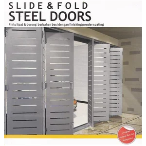 Pintu Besi  geser dan lipat