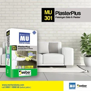 Semen Instan MU 301 Plasteran Dinding 