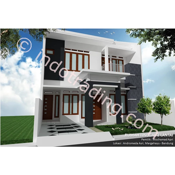 Desain Arsitek Rumah 2 Lantai Tipe 4 By PT Arch Gemilang Consultant
