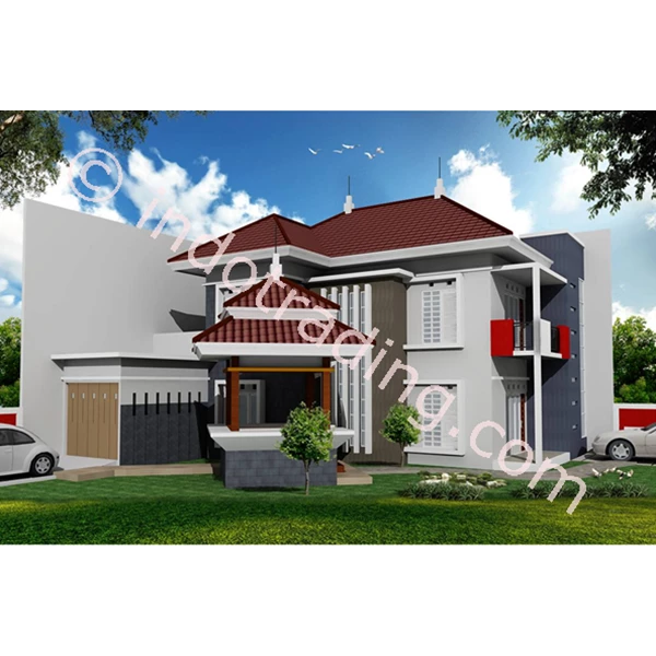 Desain Arsitek Rumah 2 Lantai Tipe 7 By PT Arch Gemilang Consultant
