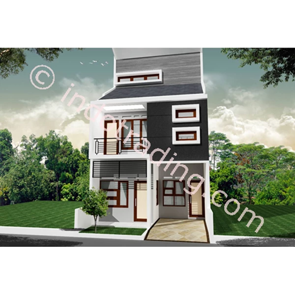 Desain Arsitek Rumah 2 Lantai Tipe 8 By PT Arch Gemilang Consultant