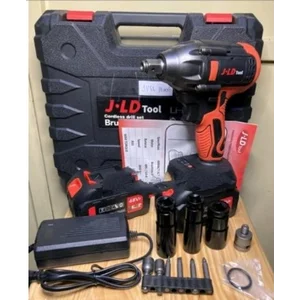 Mesin Bor Cordless Impact Wrench Brushless JLD 48V