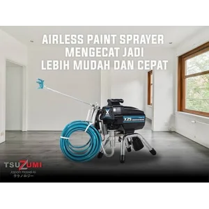 Mesin Pengecatan Elektrik Airless Paint Aint X25 Tsuzumi Japan 