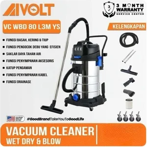 Aivolt WBD 80 L3M YS Vacuum Cleaner Wet Dry & Blow