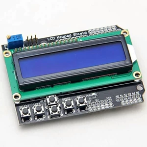 Keypad Lcd Display 1602 16X2 Blue Backlight Shield For Arduino Uno Mega