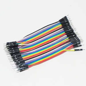 Cable Jumper Dupont 20Cm 40Pcs Male To Male