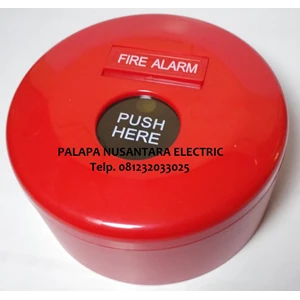 Manual Push Button Fire Alarm Hooseki HS-FP1 Plus Base