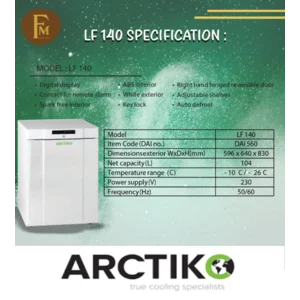 Laboratory Freezer Arctiko LF140