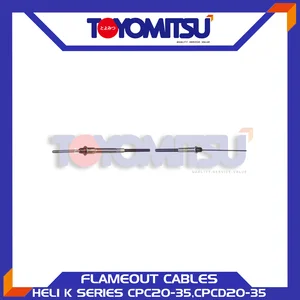 Flameout Cables Heli K Series CPC20-35,CPCD20-35(ENG C490,A490,QC490) Forklift Spare Part
