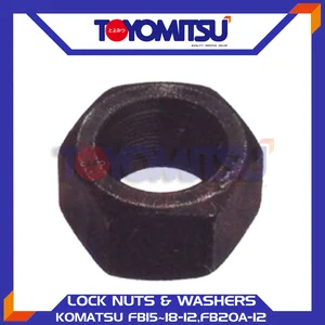 Lock Nuts & Washers Komatsu FB15~18-12,FB20A-12 Forklift Spare Part