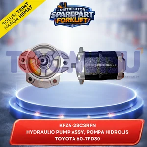 HYDRAULIC PUMP ASSY POMPA HIDROLIS KFZ4-28CSRFN FORKLIFT TOYOTA 60FD30 7FD30