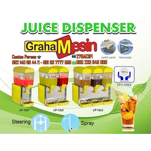 Dispenser Minuman Lp-12 X 1 - 300 X 450 X 635 Mm