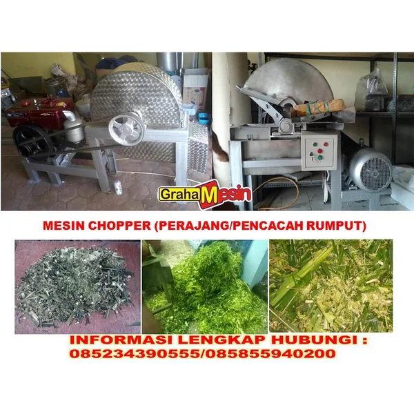 MESIN PENGGILING RUMPUT PENGOLAHAN KOMPOS