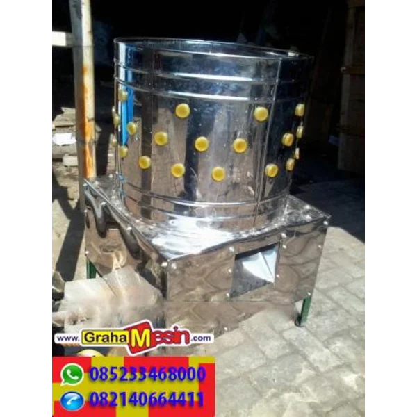 Mesin Pencabut Bulu Ayam Otomatis