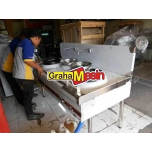 Mesin Burner Gas Kwali Range Pemasak Sup