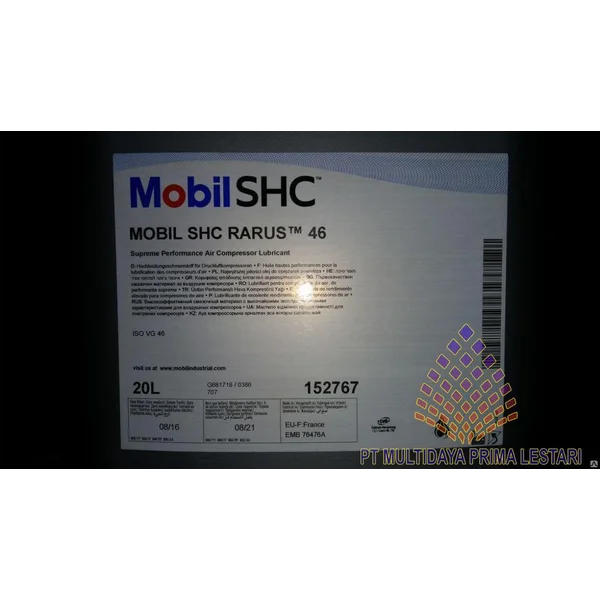 Oli Kompresor Mobil Shc Rarus 32 46 68 (Air Compressor Oil)