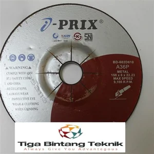 Batu Gerinda I Prix 150x6x22.23 Metal A36P