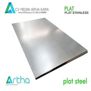 PLAT STAINLESS SS 304 2MM 1250MM X 2500MM
