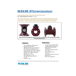 Flow Meter SHM Ukuran 12 Inch
