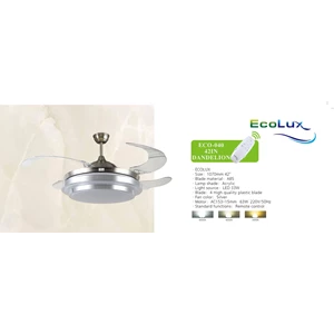 Ceiling Fan remote Ecolux Model Dandelion dia. 42