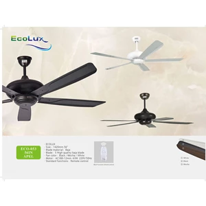 Ceiling Fan Baling Baling merk Ecolux Model Apel 56