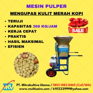 Mesin Pulper Kopi MKV1