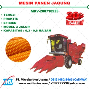 MKV-200710935 Corn Harvesting Machine