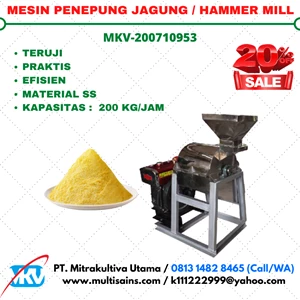 Mesin Penepung Jagung (Hammer Mill) Material Stainless Steel MKV-200710953