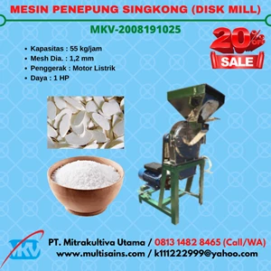 Mesin Penepung Singkong (Disk Mill) MKV-2008191025
