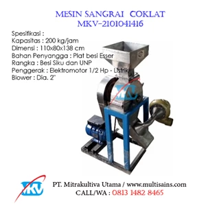 Cracking and Separating the Skins of Cocoa Beans Ari MKV-2101041440