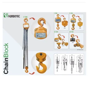 Chain Block Kondotec