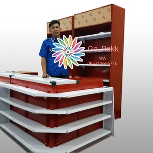 Meja Kasir + Shelving