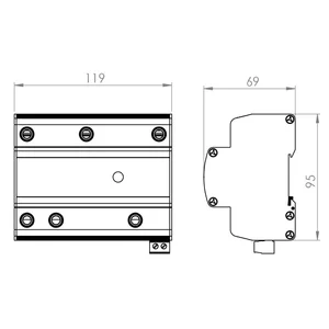 Surge Protection Device - Surge Diverter / Surge Arrester - Novaris IFD2-20-100-460