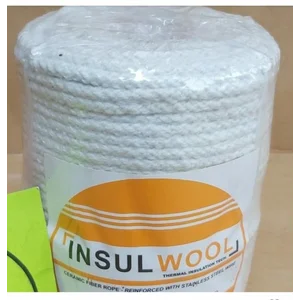 Ceramic Fiber Blanket  Rope merek insulwool Size 6mm
