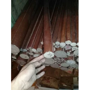 Pertinax Ebonit Warna Coklat Kayu Batangan