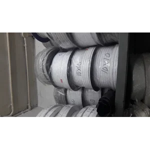 Gland Packing Asbestos Teflon Abu-abu Roll