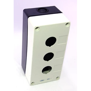Box Push Button Station 3 Hole 22mm FORT BX3-22
