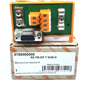 Weidmuller RS PB-DP T SUB-D Profibus Dp IP20 8788580000