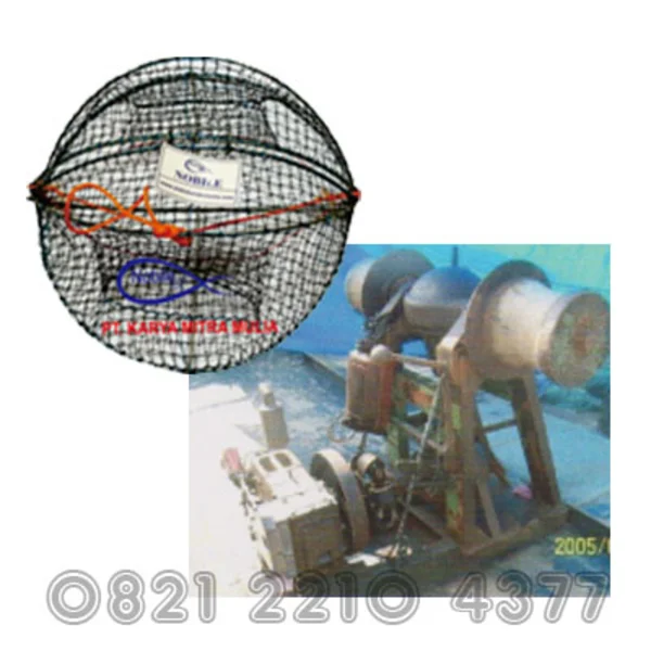 Paket Alat Tangkap Rajungan untuk Perahu 20 HP - 25 HP