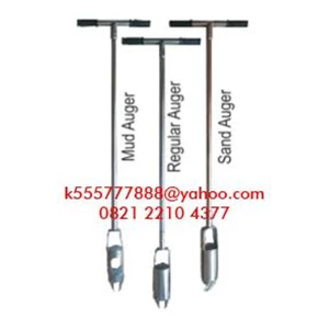 Bor Tanah Manual Stainless Steel Mud Auger