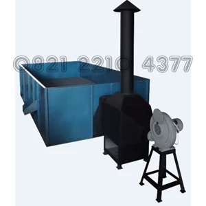 Box Dryer Capacity 3000-4000 kg/proses tanpa Pengaduk