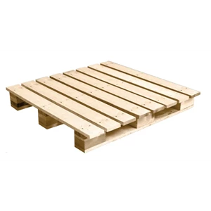 Pallet Kayu 4 Way Entry Single Side With Wing