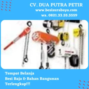 Hoist Crane Trolleys Western Elektrik Kapasitas 3 Ton