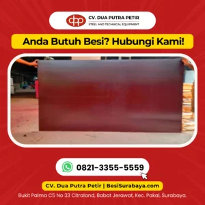 Triplek / Kayu Lapis Film 12mm 1 sisi Lembaran Surabaya