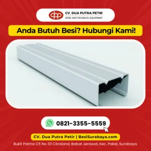Reng Atap Galvalum Lonjoran Surabaya Dua Putra Petir 