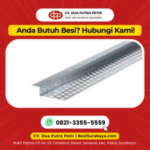 Shadow Line Gypsum Plafon Tali Air Batang Surabaya