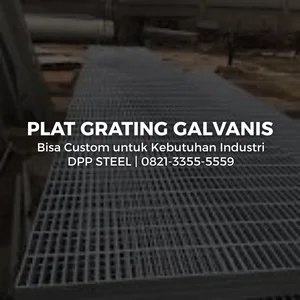 Plat Grating Galvanis Untuk Industri