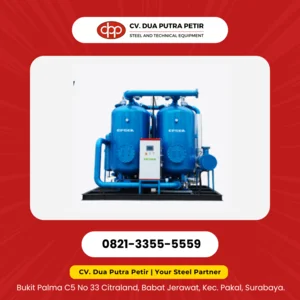 ZERO GAS COMPRESSION HEAT DESICCANT AIR DRYER - MERK EPSEA